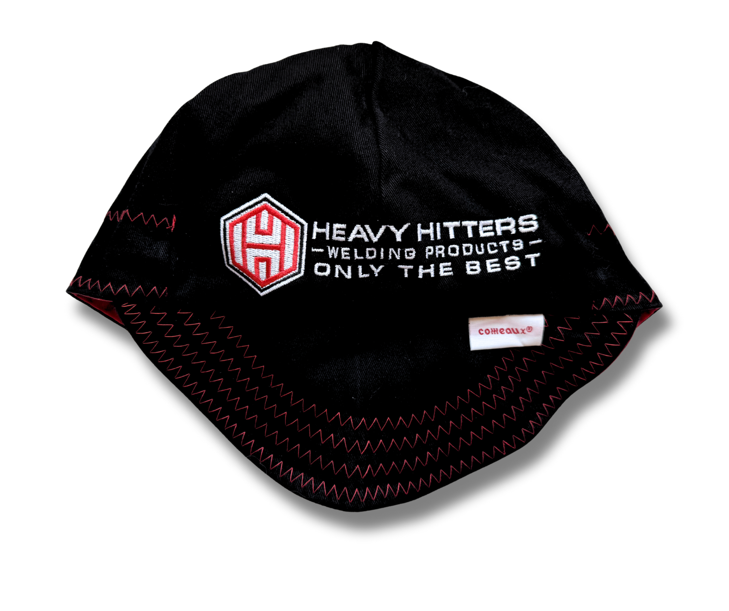 Welder's Cap Black/Red, Reversible