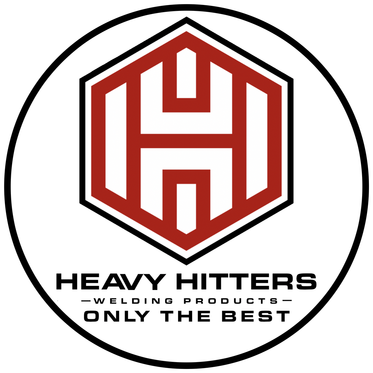 Heavy Hitters Logo Sticker